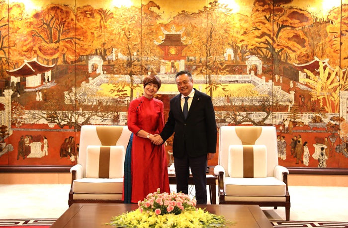 Chủ tịch UBND Thành phố tiếp Chủ tịch Đại Hội đồng UNESCO thăm chính thức Việt Nam 
